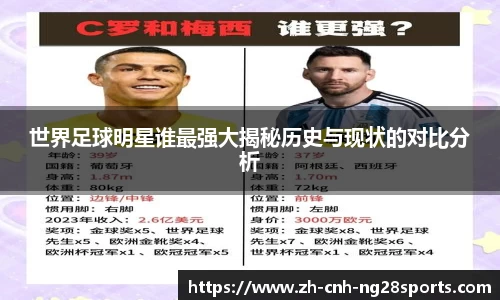 世界足球明星谁最强大揭秘历史与现状的对比分析